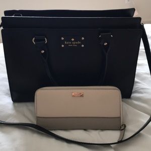Kate Spade purse and wallet